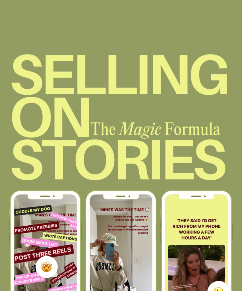 selling on stories guide